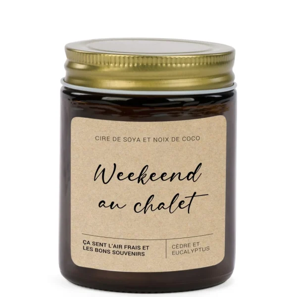 Attitudes Import 2 Amber Candle - Au Chalet* Decorative Candles