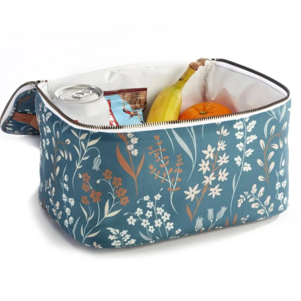 Gift Craft Floral Lunch Box - Blue* Lunches