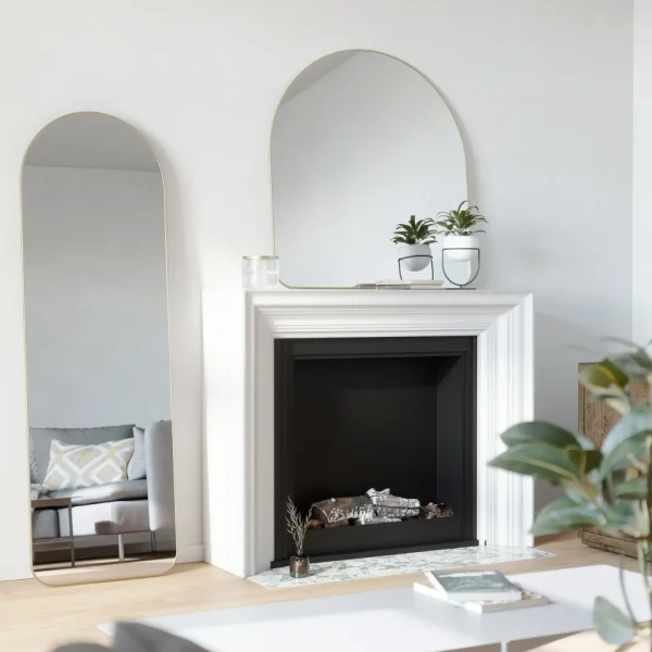 Umbra Gold Floor Mirror - Hubba* Mirrors
