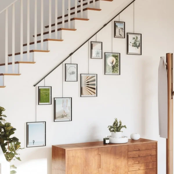 Umbra Hanging Picture Frame Set Of 9 - Exhibit* Plates & Wall Frames