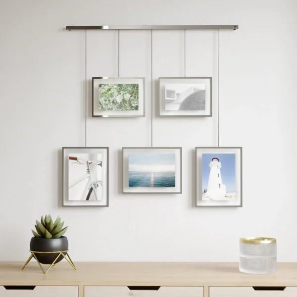 Umbra Hanging Picture Frame Set Of 5 - Exhibit* Plates & Wall Frames
