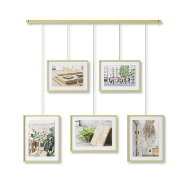 Umbra Hanging Picture Frame Set Of 5 - Exhibit* Plates & Wall Frames