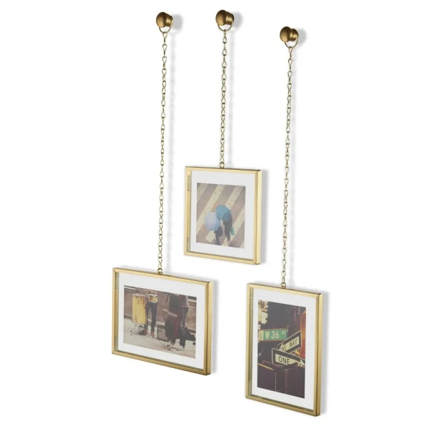 Umbra Hanging Picture Frame Set Of 3 - Fotochain* Plates & Wall Frames