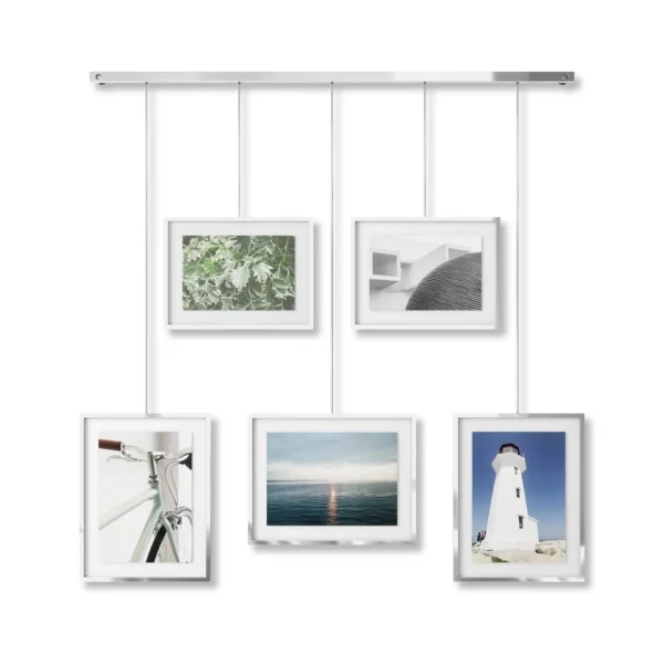 Umbra Hanging Picture Frame Set Of 5 - Exhibit* Plates & Wall Frames