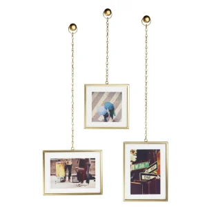 Umbra Hanging Picture Frame Set Of 3 - Fotochain* Plates & Wall Frames