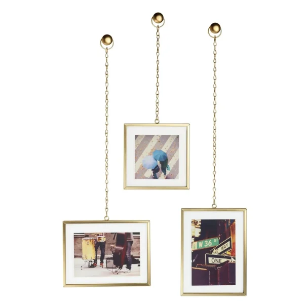 Umbra Hanging Picture Frame Set Of 3 - Fotochain* Plates & Wall Frames