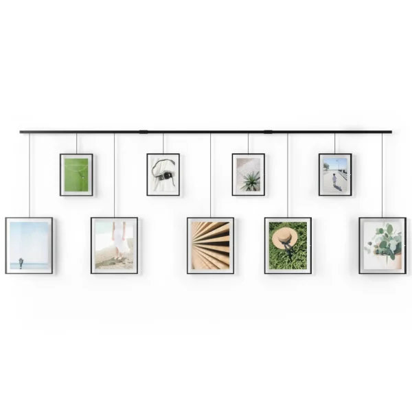 Umbra Hanging Picture Frame Set Of 9 - Exhibit* Plates & Wall Frames