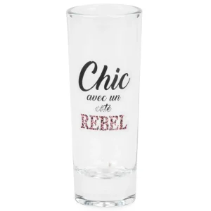 Attitudes Import Set Of 4 Shot Glasses - Girl's Party* All For Spirits