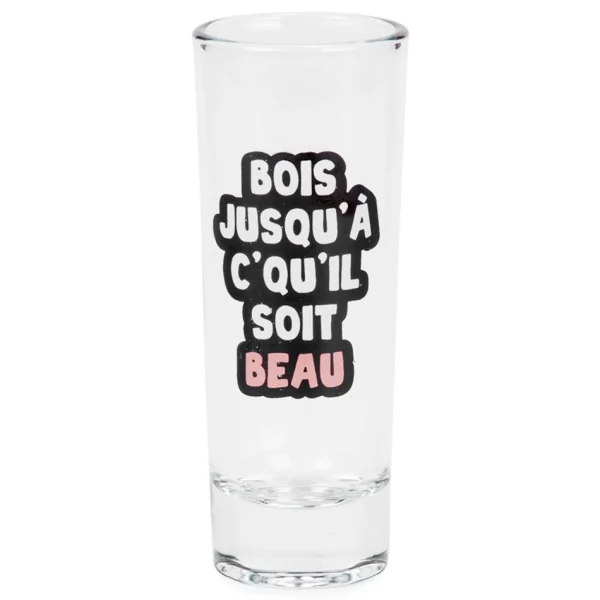 Attitudes Import Set Of 4 Shot Glasses - Girl's Party* All For Spirits