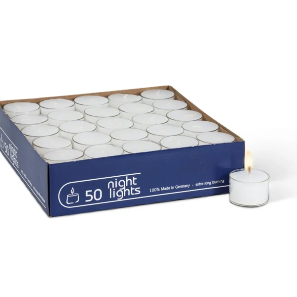 Abbott Small Unscented T-Light* Decorative Candles