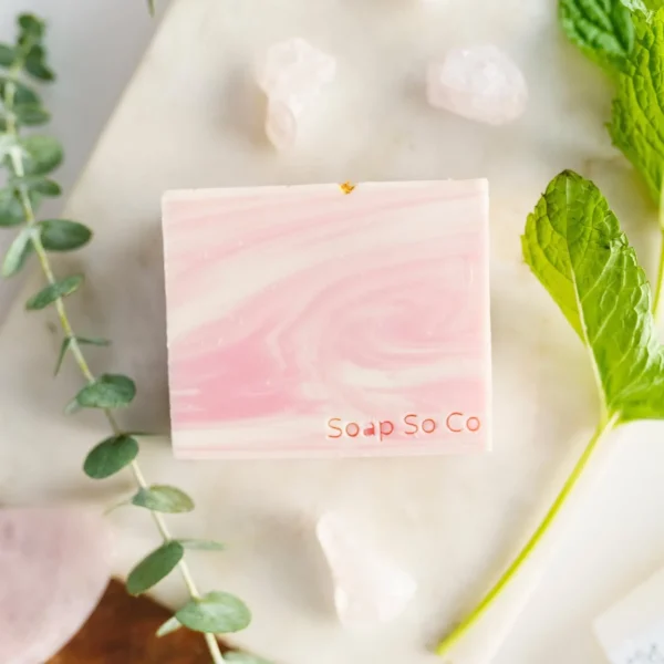 Soap So Co Soap Bar - Rose Quartz* Soaps