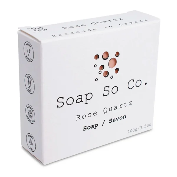 Soap So Co Soap Bar - Rose Quartz* Soaps