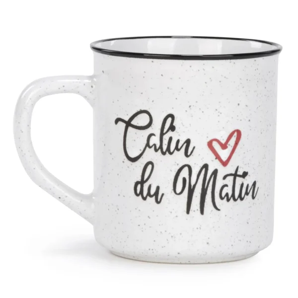 Attitudes Import 2 Vintage Mug - Calin Du Matin* Mugs With Text