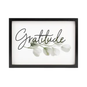 Attitudes Import Wall Plate - Gratitude* Plates & Wall Frames