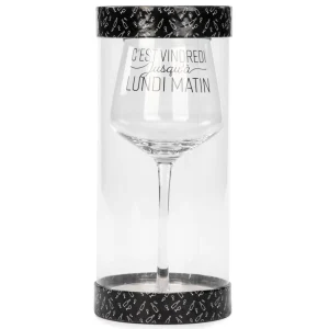 Attitudes Import 2 Wine Glass - Vindredi* Products With Text